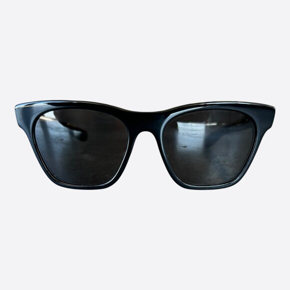 Chrome Hearts Black & Silver Clitterati Sunglasses